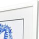 Indigo Ocean Blue Framed Art, Propac