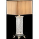 Mariner Luxury 27.56 inch 9 watt Antique Gold Plated Table Lamp Portable Light