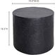 Aulo 19 X 19 inch Black Side Table