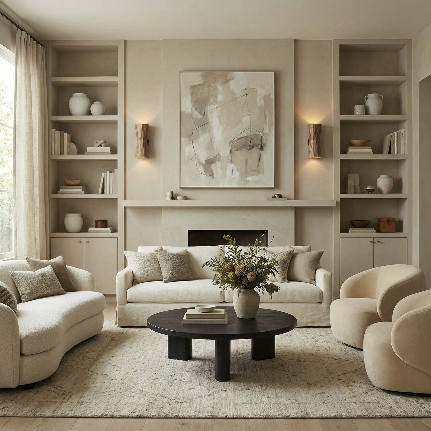 Nadeau 2 Light 6.5 inch Light Wood and Patinaed Brass Sconce Wall Light