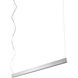 Zepp 2 Light Satin Nickel Pendant Ceiling Light