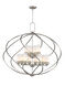 Westfield 12 Light 42 inch Brushed Nickel Foyer Chandelier Ceiling Light