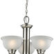 Hamilton 9 Light 36 inch Brushed Nickel Chandelier Ceiling Light