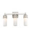 Westfield 3 Light 17.5 inch Brushed Nickel Bath Vanity Wall Light