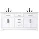 Remington 72 X 35 inch White Bathroom Vanity Cabinet