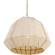 Velune 1 Light 28 inch Legacy Brass Pendant Ceiling Light