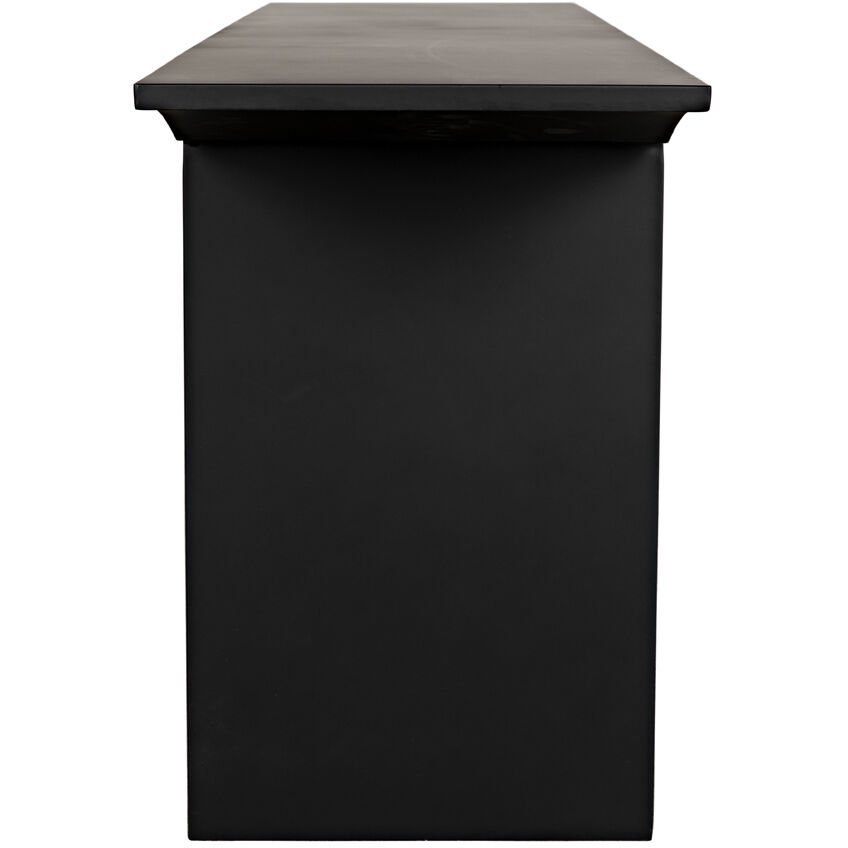Truss 78 X 18 inch Matte Black Console