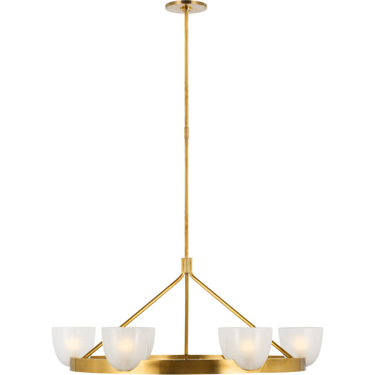 AERIN Carola 6 Light 36.00 inch Chandelier
