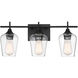 Octave 3 Light 21 inch English Bronze Bathroom Vanity Light Wall Light, Essentials