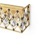 Windsor 3 Light 23.75 inch French Gold and Matte Black Bath Vanity Light Wall Light