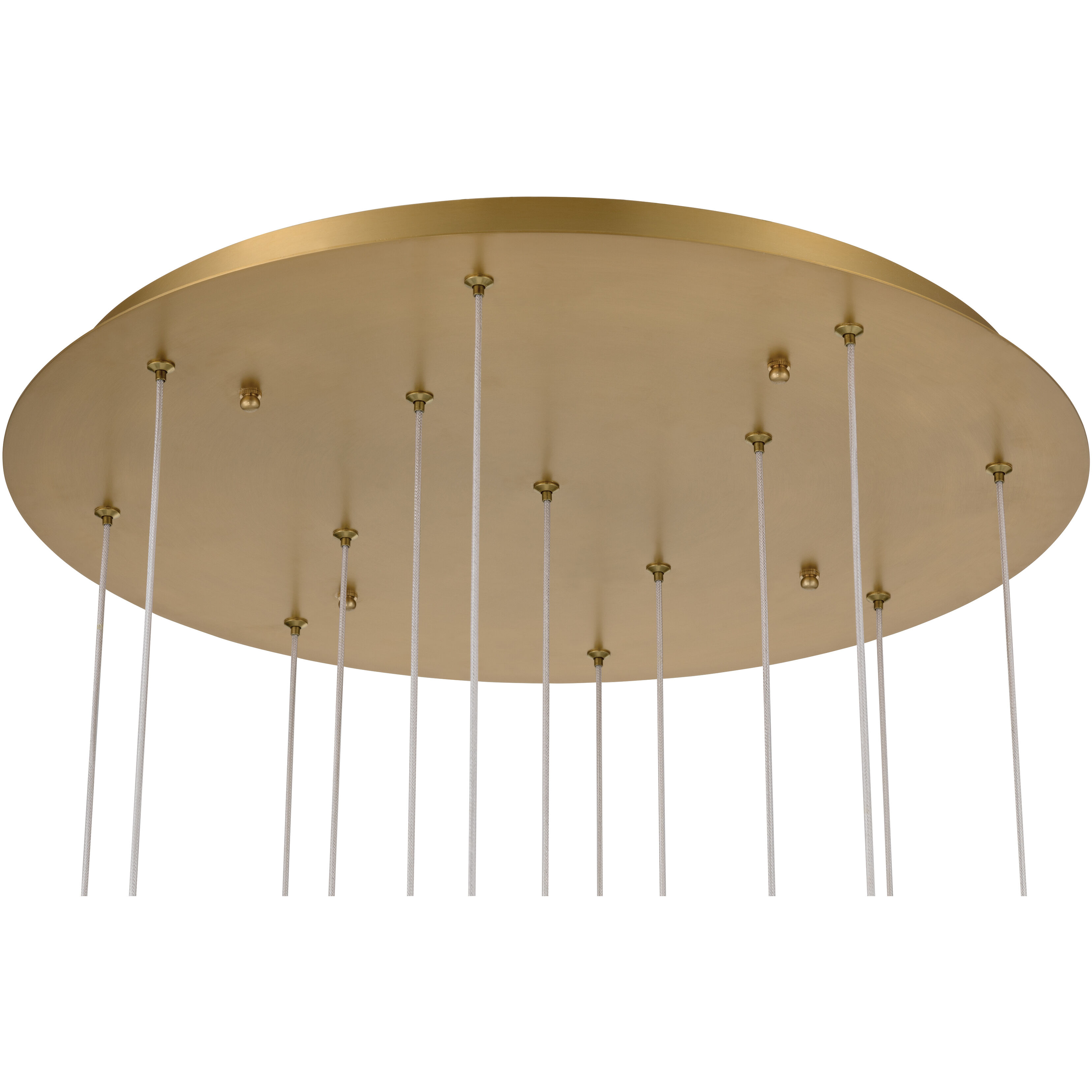 Briselle LED 24 inch Legacy Brass Pendant Ceiling Light