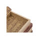 Anita 8.7 inch Brown and Multi-Color Book Box, Set of 6