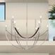 Sussex 9 Light 40.25 inch Polished Nickel and Dark Brown Chandelier Ceiling Light