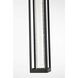 Amaris 1 Light 4 inch Black Outdoor Pendant