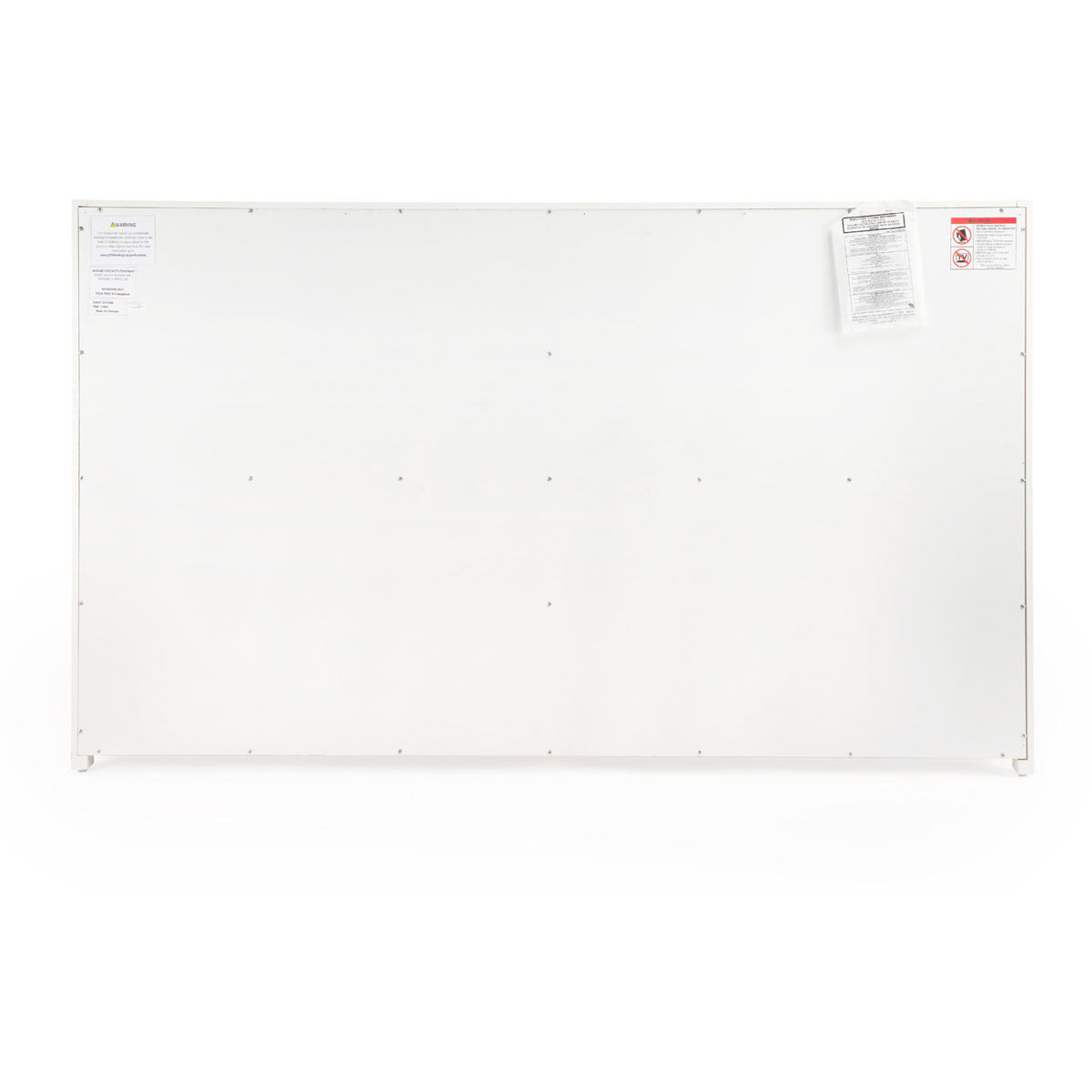 Lark 6 Drawer Dresser in White