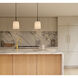 Veo 1 Light 6.42 inch Bronze Interior Pendant Light Ceiling Light