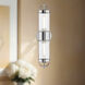 Alora Mood Lancaster 2 Light 3.88 inch Chrome Wall/Vanity Light Wall Light