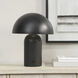 Sombra 16 inch 60.00 watt Matte Black With Clear Matte Protection Coating Table Lamp Portable Light