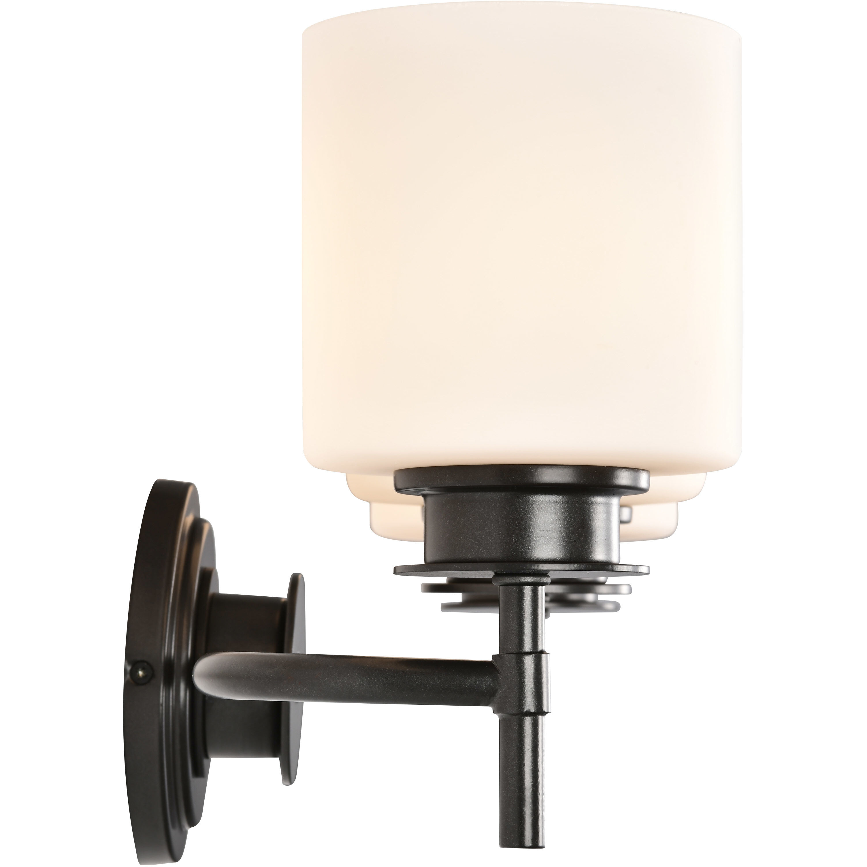 Warren 3 Light 24 inch Gun Metal Vanity Light Wall Light