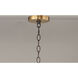 Lyndon 3 Light 20 inch Bronze/Antique Brass Chandelier Ceiling Light in Bronze and Antique Brass