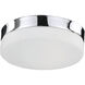 Lomita LED 11 inch Chrome Flush Mount Ceiling Light