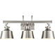 Auralume Provin LED 28.38 inch Brushed Satin Nickel Bath Vanity Light Wall Light