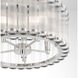Glasbury 5 Light 17.75 inch Polished Nickel Flush Mount Ceiling Light