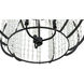 Caesar 3 Light 24 inch Carbon Pendant Ceiling Light