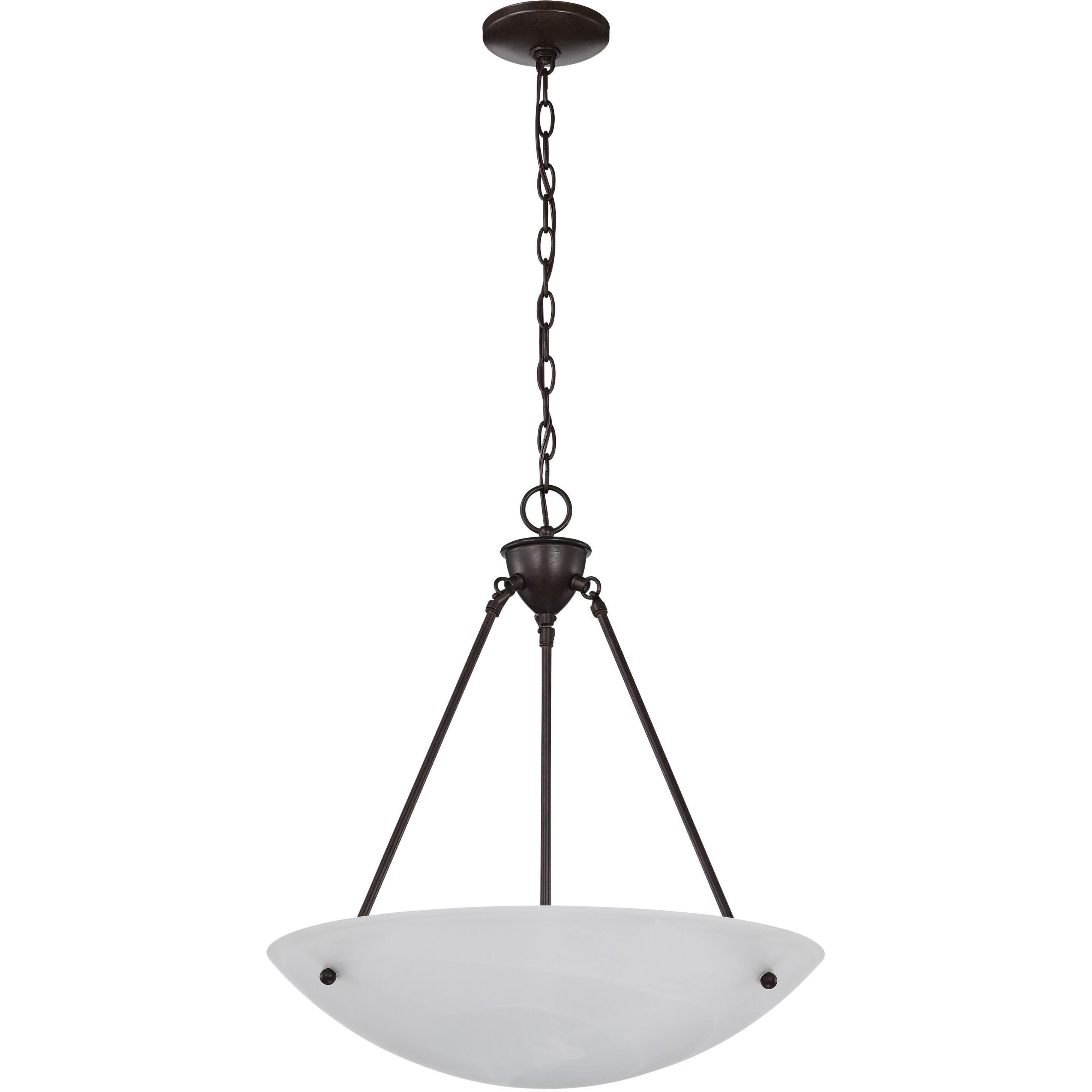 Brentwood 3 Light 22.5 inch Old Bronze Pendant Ceiling Light