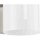 Fessler 1 Light 5 inch Brushed Nickel Bath Light Wall Light