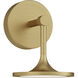 Alora Mood Issa LED 5.63 inch Brushed Gold Wall/Vanity Light Wall Light