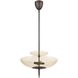 Fiorello 4 Light 21 inch Forged Bronze Convertible Pendant Ceiling Light