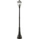 Talbot 3 Light 100.25 inch Oil Rubbed Bronze Outdoor Post Mounted Fixture