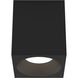 Kos LED 4.53 inch Textured Black Exterior Downlight in 2700K