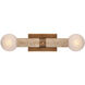 Beatrix 2 Light 5 inch Antique Brass Bath Wall Sconce Wall Light