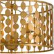 Layla 5 Light 18 inch Antique Gold Chandelier Ceiling Light