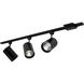 Aaliyah 1 Light 120V Black Track Pack Ceiling Light