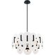 Nuvola 2 Light 24 inch Black Chandelier Ceiling Light