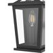 Richmond 1 Light 12 inch Black Outdoor Wall Sconce