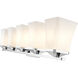 Darcy 5 Light 38 inch Chrome Vanity Wall Light