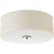 Mark LED 13 inch Brushed Nickel Flush Mount Ceiling Light, Progress LED