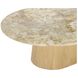 Carly 54 X 36 inch Beige Coffee Table