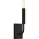ED Ellen DeGeneres Brianna 1 Light 4 inch Aged Iron Sconce Wall Light
