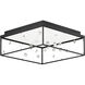 Entanglement LED 19.75 inch Black Flush Mount Ceiling Light