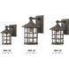 Freeport Coastal Elements Outdoor Wall Mount Lantern in Oil Rubbed Bronze