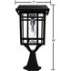 Prairie LED 14 inch Black Outdoor Post Light, Solar