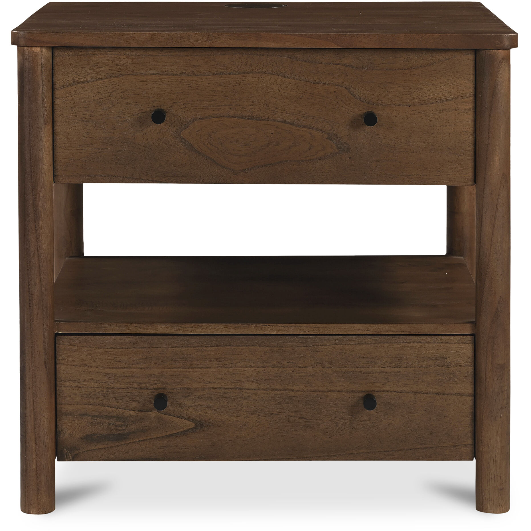 Lottie Brown Charging Nightstand