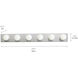 Independence 6 Light 36 inch Brushed Nickel Bath Strip Wall Light