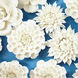 Flourishing Flowers Off White Glaze Wall D&eacute;cor, Large