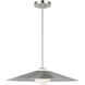 Drew & Jonathan Astra 1 Light 24 inch Brushed Nickel Pendant Ceiling Light, Medium